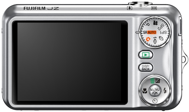 FujiFilm FinePix JZ300 Digital Camera - Back