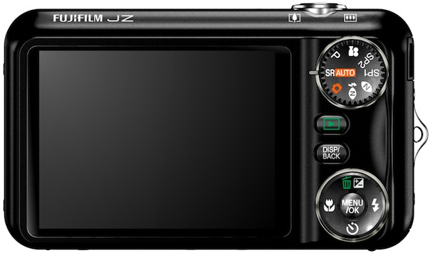 FujiFilm FinePix JZ500 Digital Camera - Back