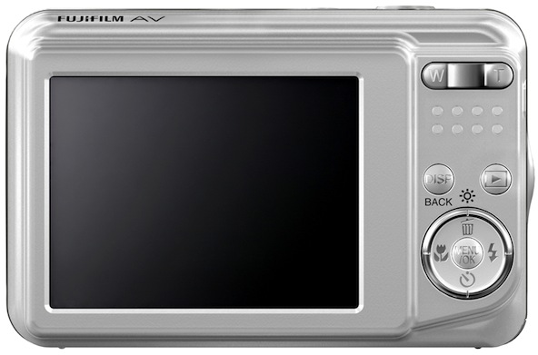 FujiFilm FinePix AV100 Digital Camera - Back