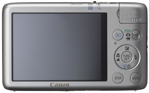 Canon PowerShot SD1400 IS Digital ELPH Camera - Back