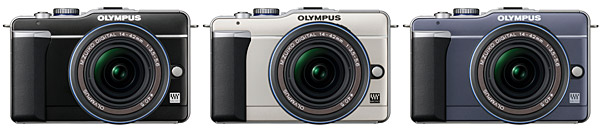 Olympus PEN E-PL1 Micro Four Thirds Digital Camera - Colors