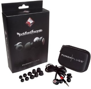 Rockford Fosgate Punch PP15mm Plugs In-Ear Headphones