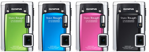 Olympus Stylus TOUGH-6020 Digital Camera - colors