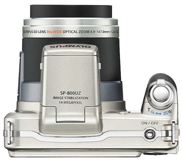 Olympus SP-800UZ Digital Camera - top