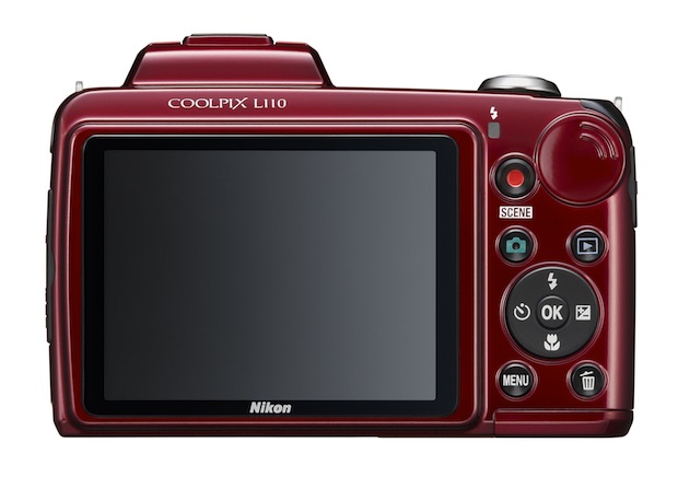 Nikon Coolpix L110 Digital Camera - back