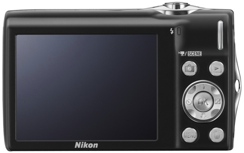 Nikon Coolpix S3000 Digital Camera - back