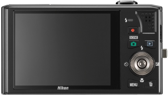 Nikon Coolpix S8000 Digital Camera - back