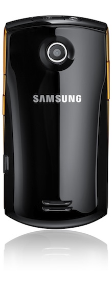 Samsung Monte S5620 Smartphone - back