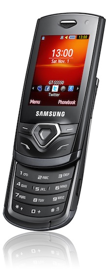 Samsung Shark AMOLED S5550 Cell Phone