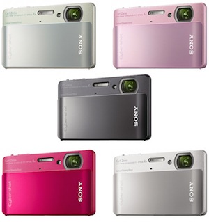 Sony DSC-TX5 Cyber-shot Waterproof Digital Camera - Colors