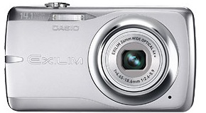 Casio EX-Z550 Exilim Digital Camera - Silver