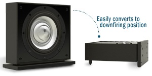 Leon Speakers Aaros A10-UT Subwoofer to Downfire