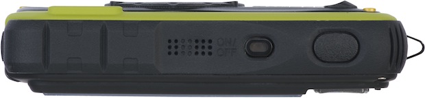 Pentax Optio W90 Waterproof Digital Camera - Top