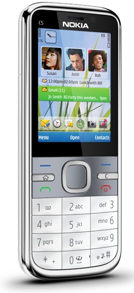 Nokia C5 Smartphone - White