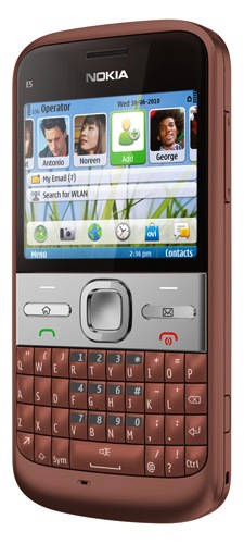 Nokia E5 Symbian Smartphone - Copper