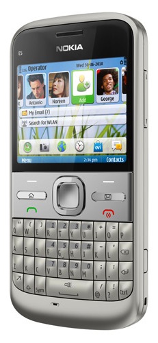 Nokia E5 Symbian Smartphone - Silver
