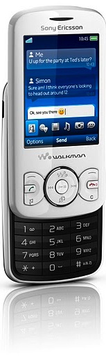 Sony Ericsson Spiro with Walkman Cell Phone - black