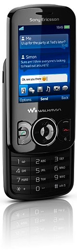 Sony Ericsson Spiro with Walkman Cell Phone - stealth