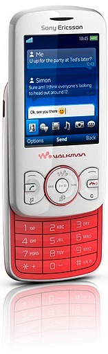 Sony Ericsson Spiro with Walkman Cell Phone - pink