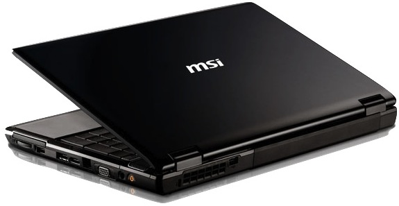 MSI GE600 Gaming Notebook - Back