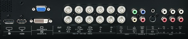 NEC S521 LCD Display Inputs