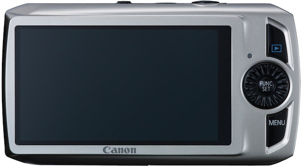 Canon PowerShot SD4000 IS Digital Camera - Back