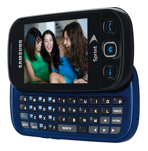Samsung Seek SPH-M350 Cell Phone - Blue