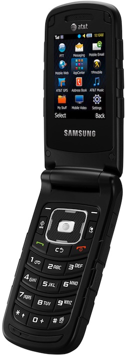 Samsung SGH-a847 Rugby II Cell Phone - Open