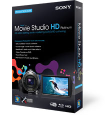 Sony Vegas Movie Studio HD Platinum 10 Software