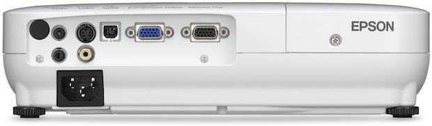 Epson PowerLite S9 3LCD Projector - Back View