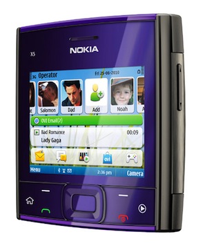 Nokia X5 Smartphone - Purple