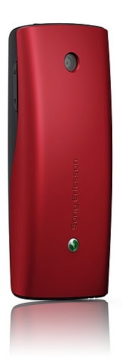 Sony Ericsson Cedar Cell Phone - Red Back