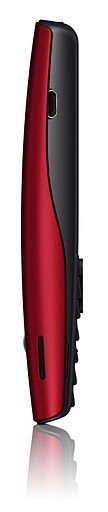 Sony Ericsson Cedar Cell Phone - Red Left
