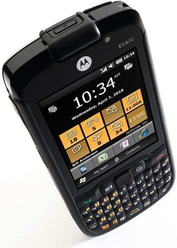 Motorola ES400 Enterprise Digital Assistant Smartphone - Top