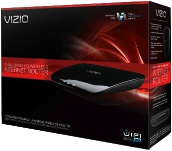 VIZIO XWR100 Dual Band HD Wireless Internet Router Packaging
