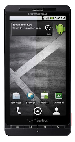 Motorola DROID X Smartphone - Front