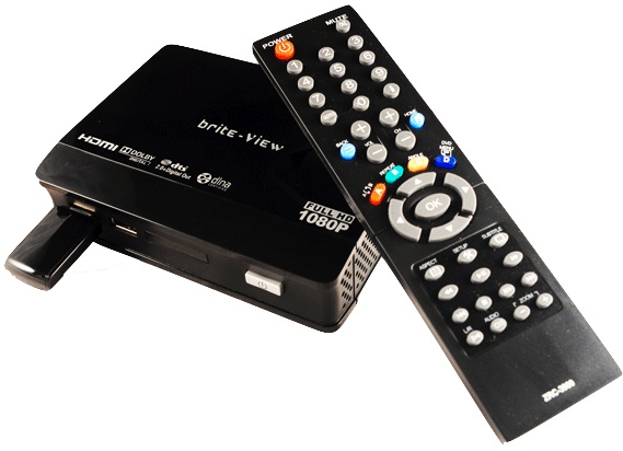 brite-View BV-5005HD CinemaGo Media Player with Remote Control