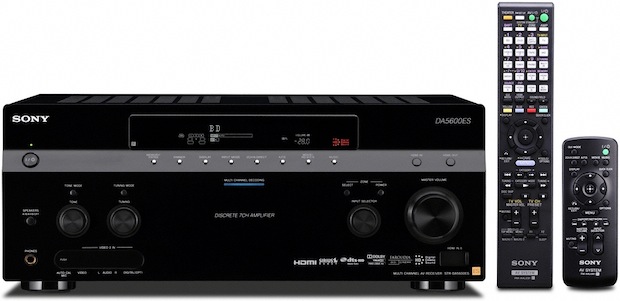 Sony STR-DA5600ES STR-DA5600ES 7.1 Channel Network Multi-room AV Receiver with Remotes