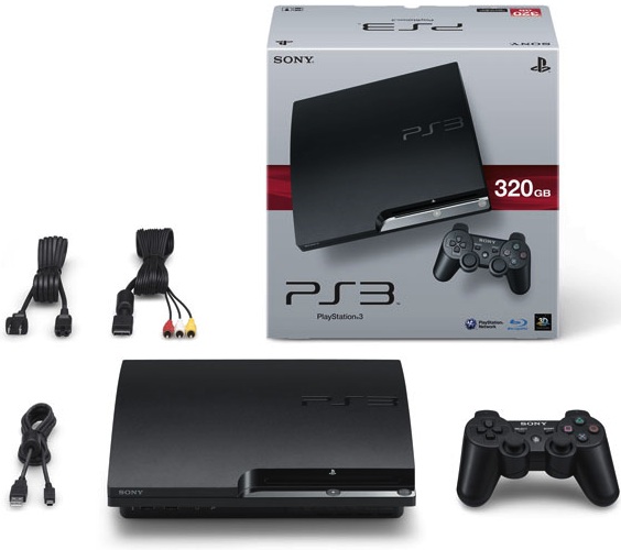 Sony PS3 320GB Black