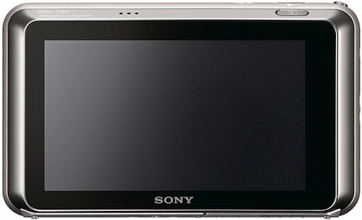 Sony DSC-T99 Cyber-shot Digital Camera - Back