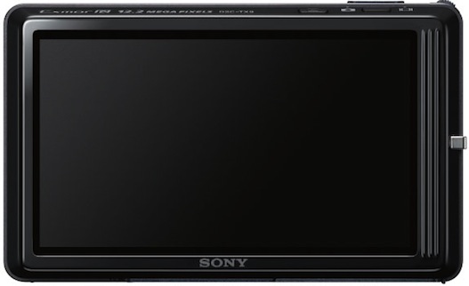 Sony DSC-TX9 Cyber-shot Digital Camera - Back