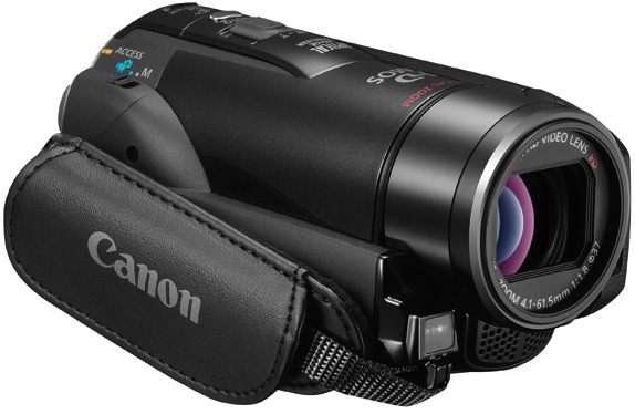 Canon VIXIA HF M32 Dual Flash Memory Camcorder - Grip