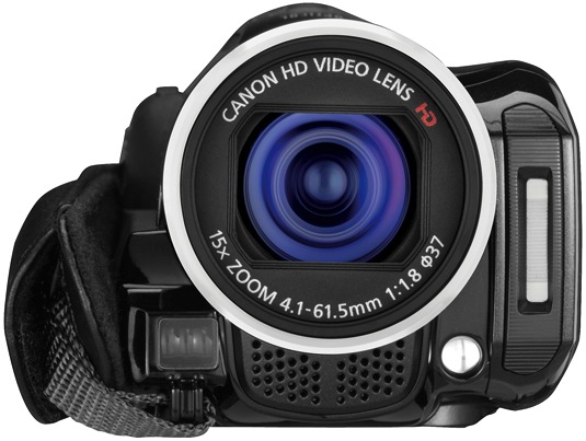 Canon VIXIA HF M32 Dual Flash Memory Camcorder - Front