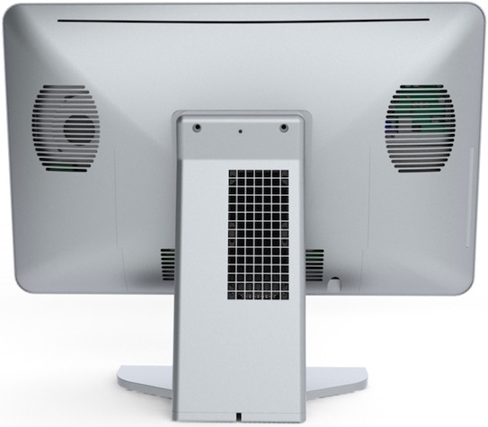 Asetek Liquid Cooled All-In-One Desktop PC - Back