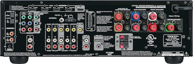 Onkyo HT-S9300THX Receiver - Back