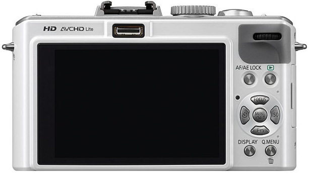 Panasonic DMC-LX5 Lumix Digital Camera - Back