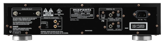 Marantz SA8004 SACD Player - rear
