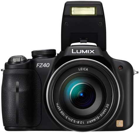 Panasonic DMC-FZ40 Lumix Digital Camera - Flash