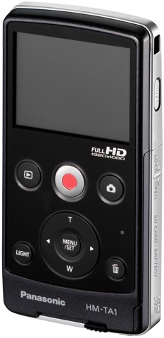 Panasonic HM-TA1H Pocket Camcorder - Back