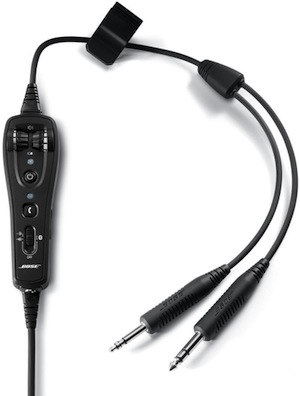 Bose A20 Aviation Dual Plug Cable